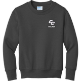 Curry College Youth Core Fleece Crewneck Sweatshirt