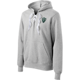 Biggby Spartans Lace Up Pullover Hooded Sweatshirt